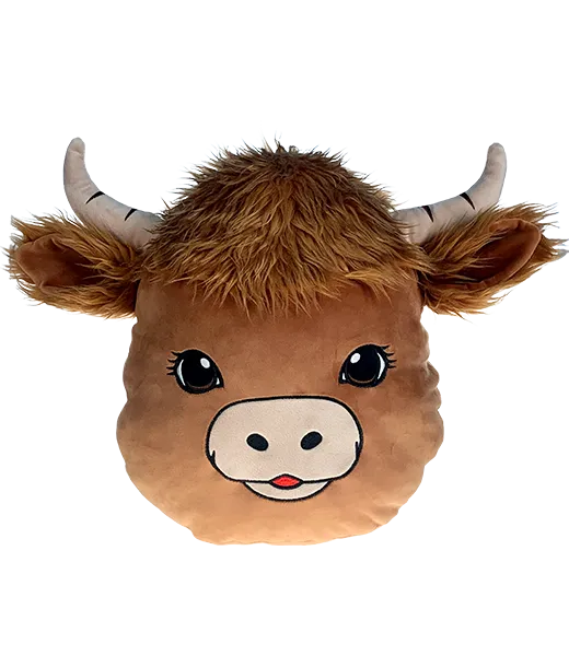 Heidi The Highland Cow Stuffa Squishy