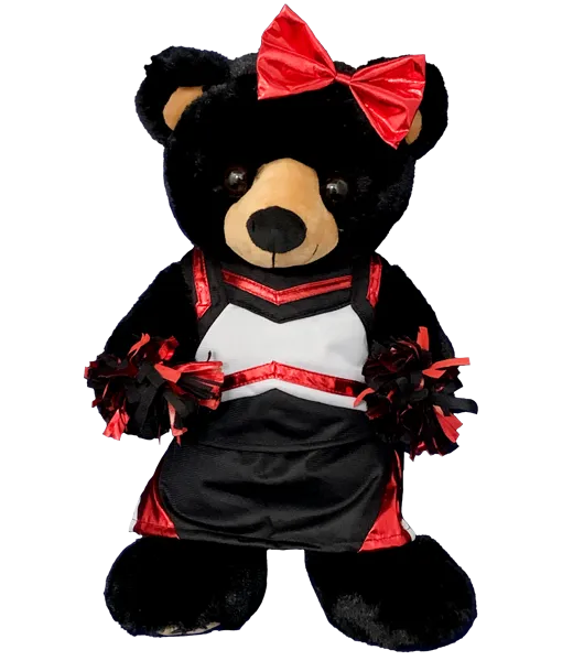 Red and Black Cheerleader