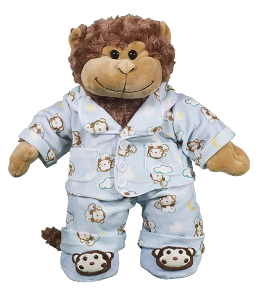 Blue Monkey Jammies