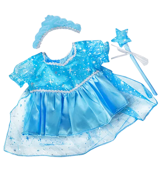 Blue "Winter Princess" Dress